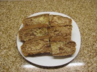 Chocolate topped marble cake..JPG