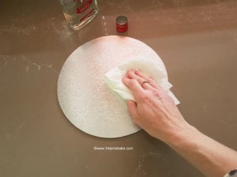 4 How to cover a cake board by help me bake.jpg 4 How to cover a cake board by help me bake.jpg