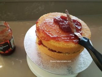 10 How to cover a cake by help me bake.jpg 10 How to cover a cake by help me bake.jpg