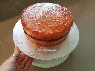 11 How to cover a cake by help me bake.jpg 11 How to cover a cake by help me bake.jpg