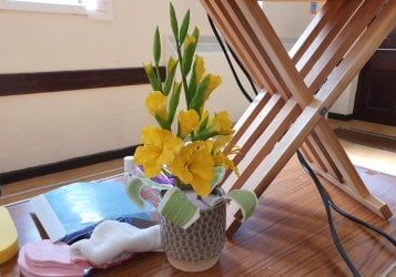 Gladioli Flowers by Pat Smith-001 (Medium).jpg Gladioli Flowers by Pat Smith-001 (Medium).jpg