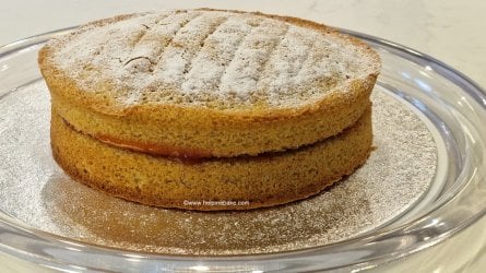 Half and Half Wholemeal Victoria sponge Cake by Help Me Bake 14 (Medium).jpg