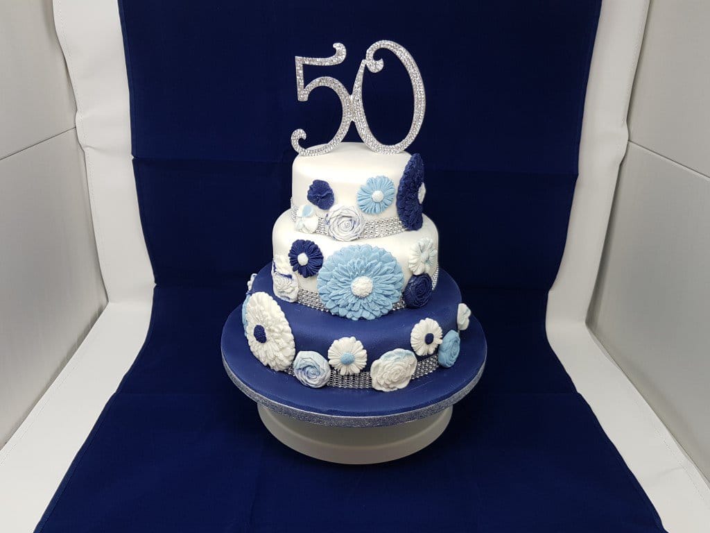 50th Anniversary Cakes For Parents, Friend & Relatives | Order Now |  FlowerAura