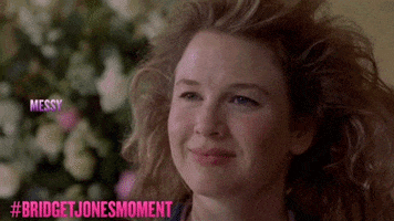 renee zellweger messy hair GIF by Bridget Jones