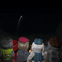Celebrate Bonfire Night GIF by The Wombles