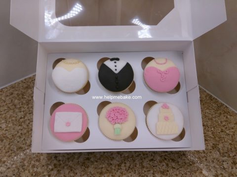 Wedding and Bridal Shower Cupcakes Workshop