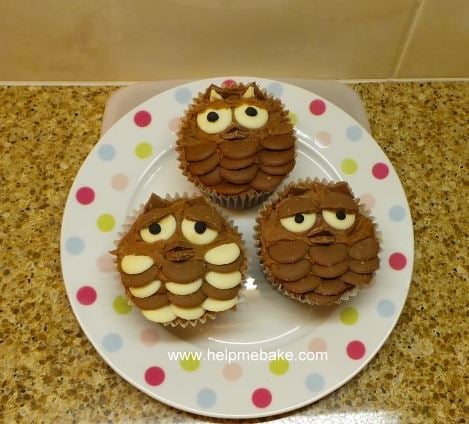 Owl Cupcakes