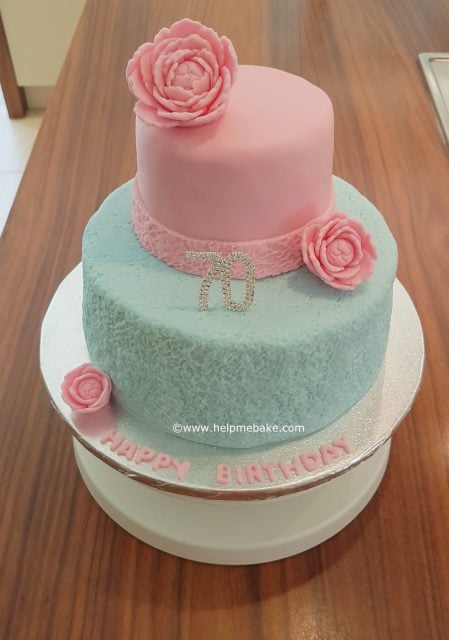 70th Birthday Cake