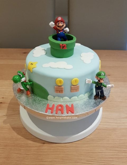 Super Mario and friends Cake