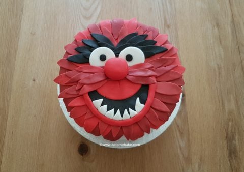Animal (Muppet) Birthday Cake | Help Me Bake
