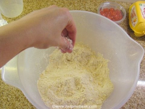 What is the rubbing in method?