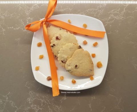 Apricot Shortbread Cookies Tutorial