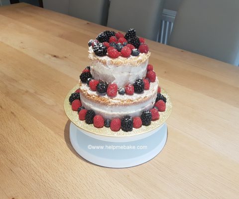 Naked Rustic Cake
